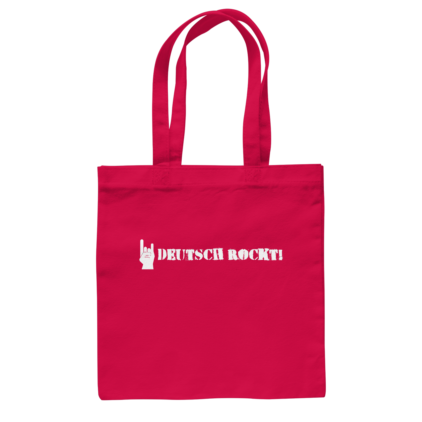 DEUTSCH ROCKT - Logo - Baumwolltasche