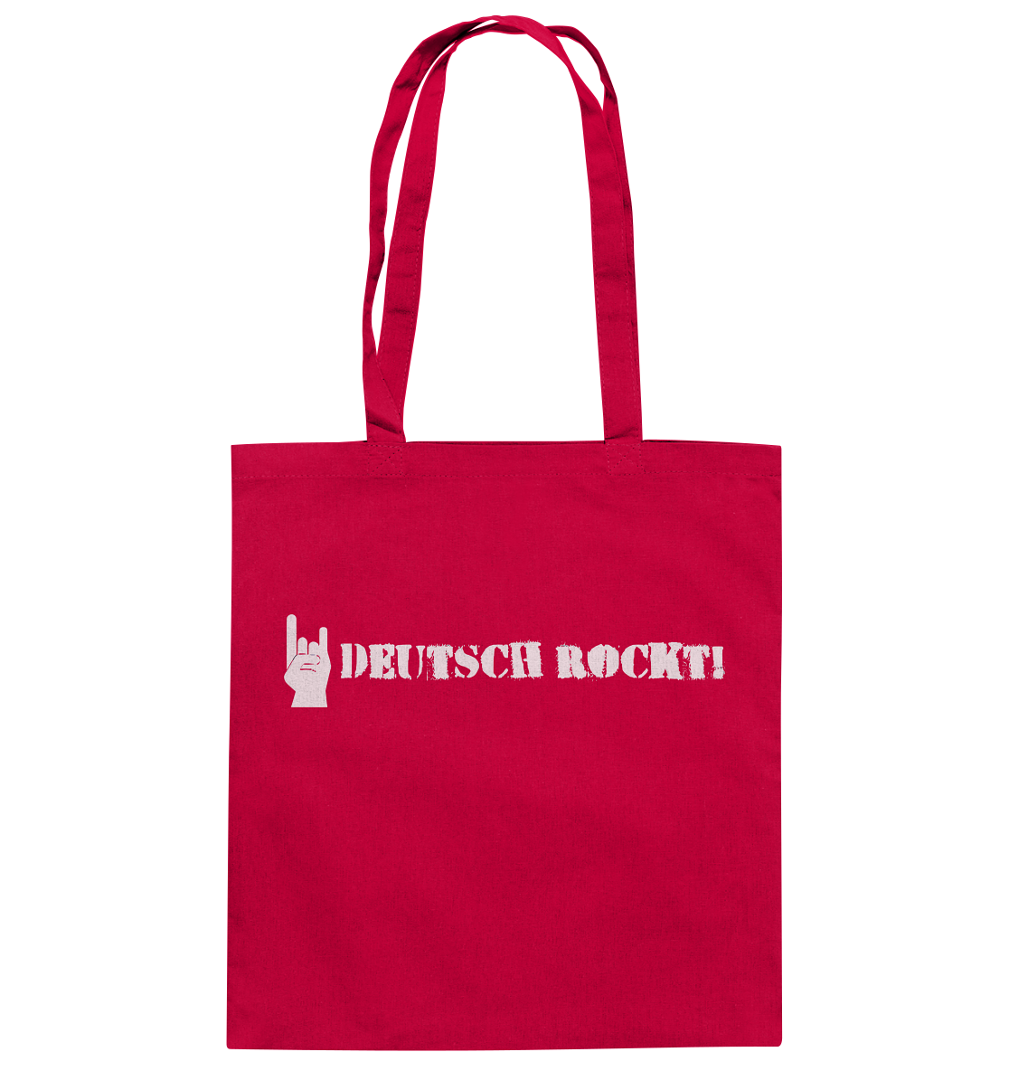 DEUTSCH ROCKT - Logo - Baumwolltasche