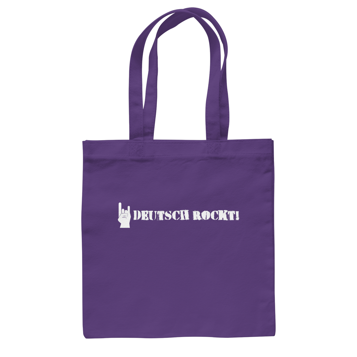 DEUTSCH ROCKT - Logo - Baumwolltasche