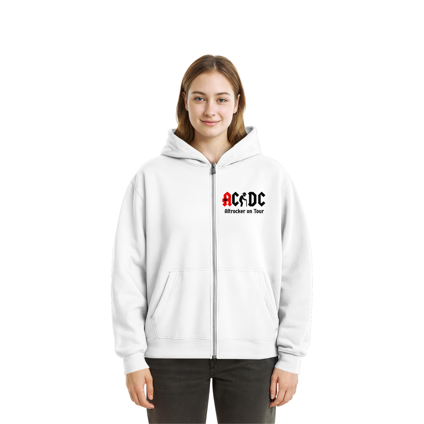 ACDC- Altrocker on Tour - Hooded Zipper Jacke