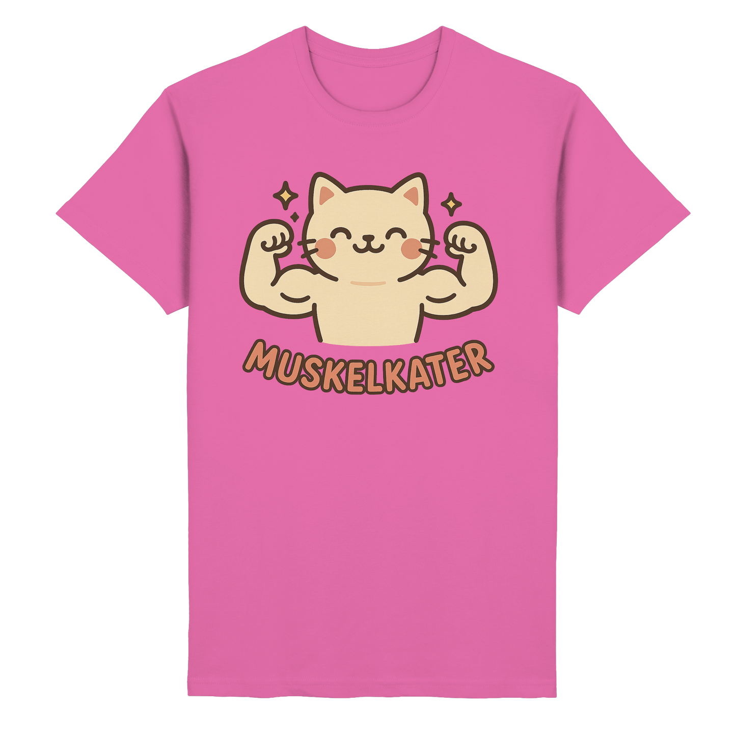 Muskelkater - Kawaii Cat - T-Shirt