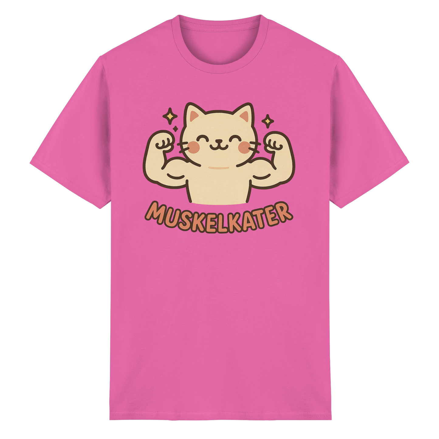 Muskelkater - Kawaii Cat - T-Shirt