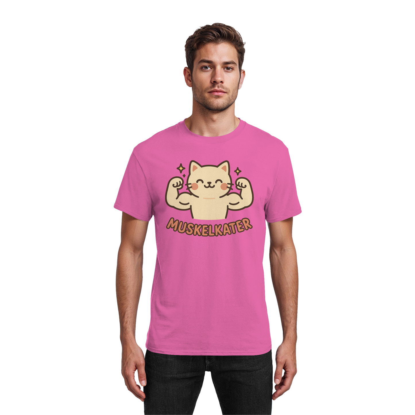 Muskelkater - Kawaii Cat - T-Shirt