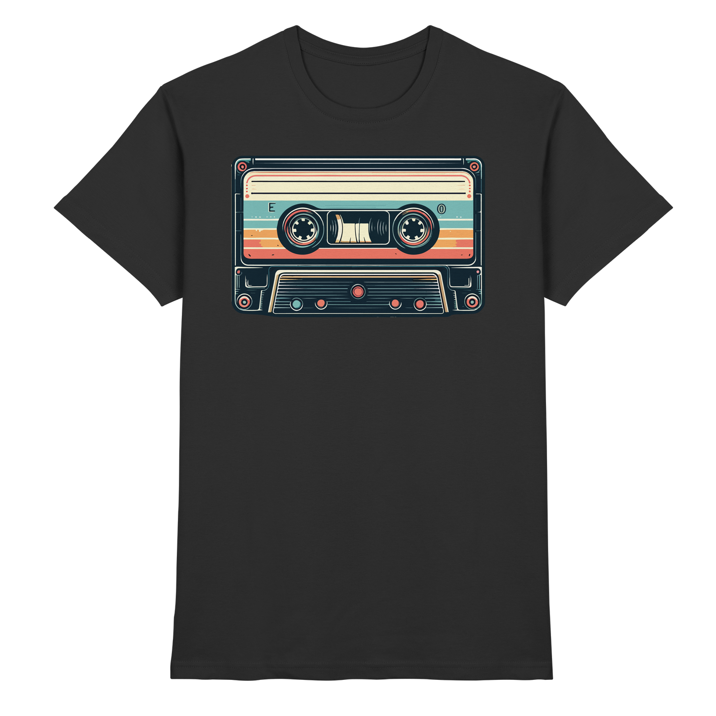 Musikkassette - Tape T-Shirt
