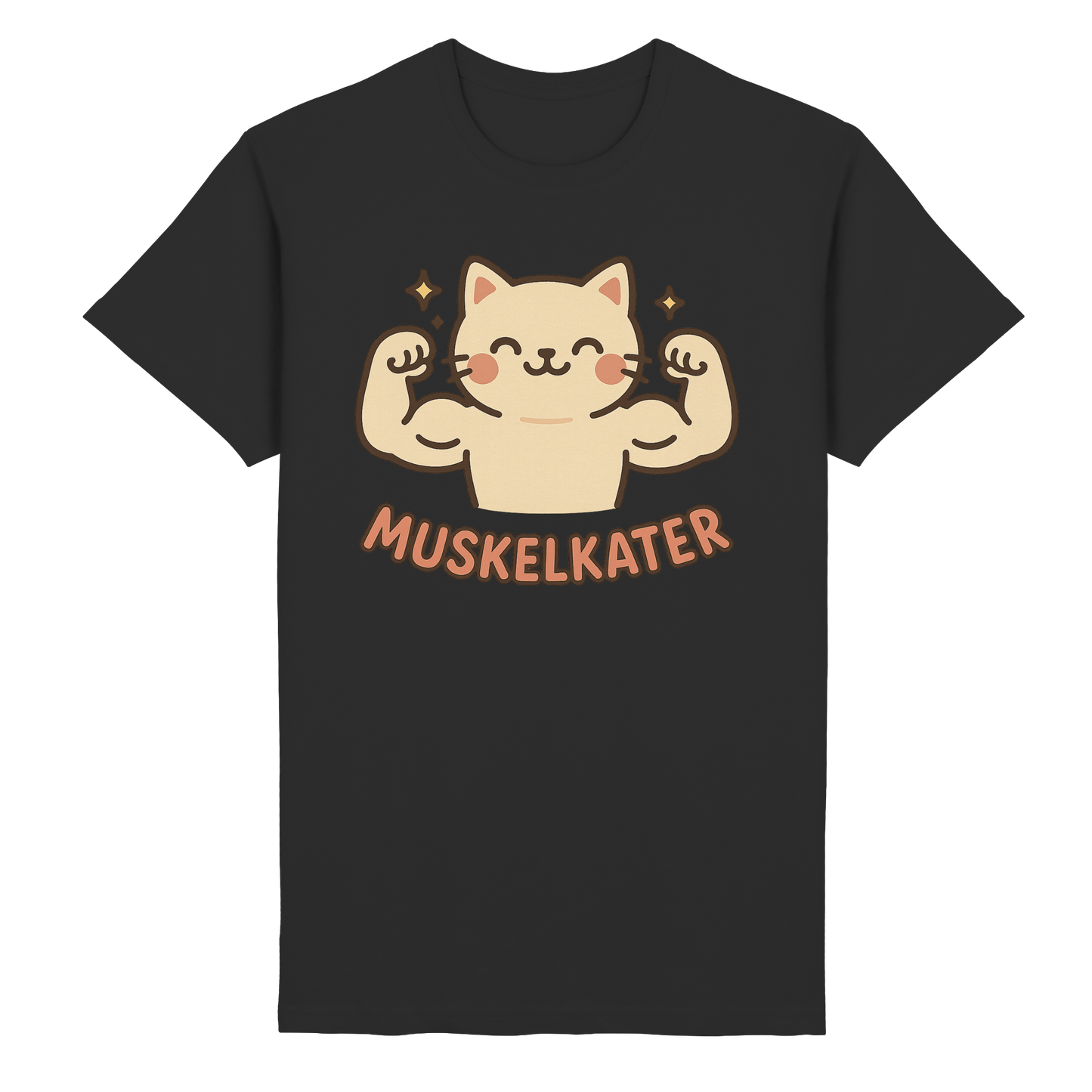 Muskelkater - Kawaii Cat - T-Shirt