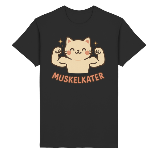 Muskelkater - Kawaii Cat - T-Shirt