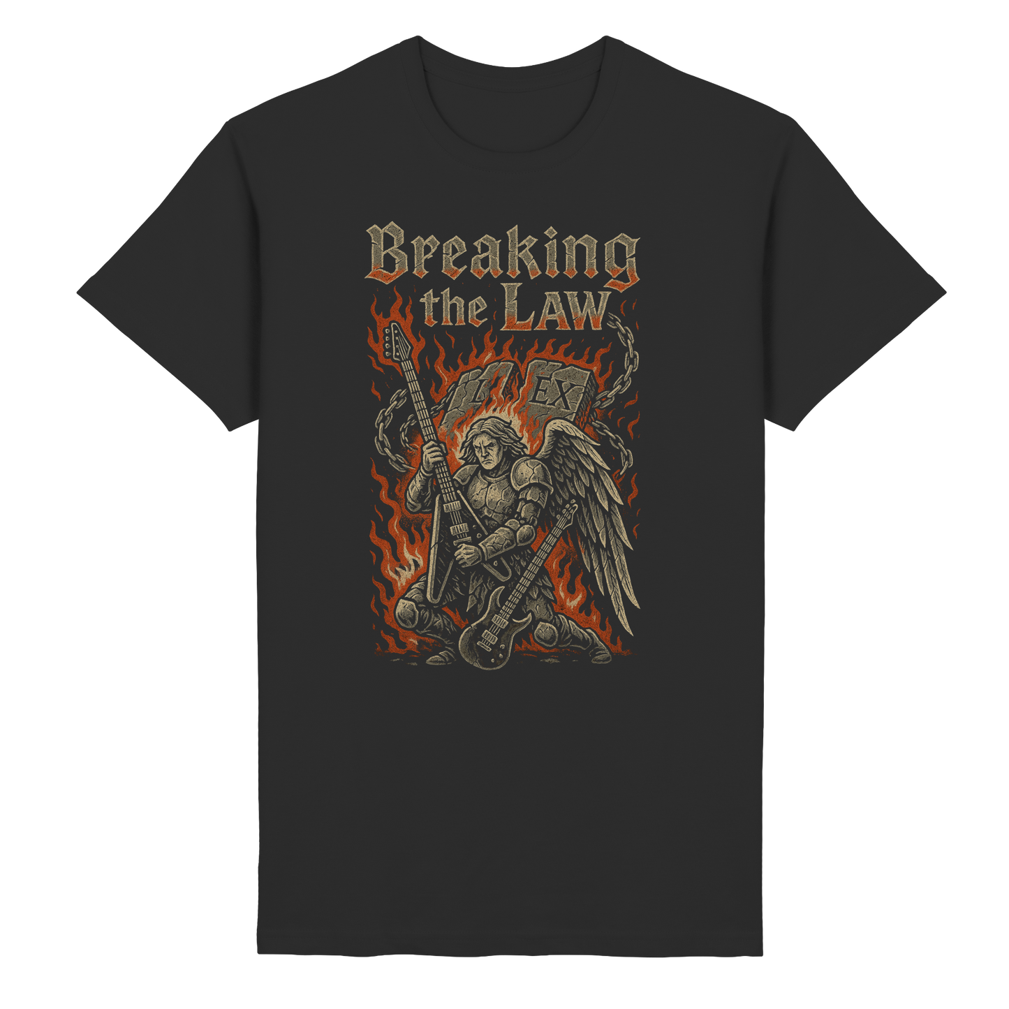 Breaking the Law - Guitar - T-Shirt
