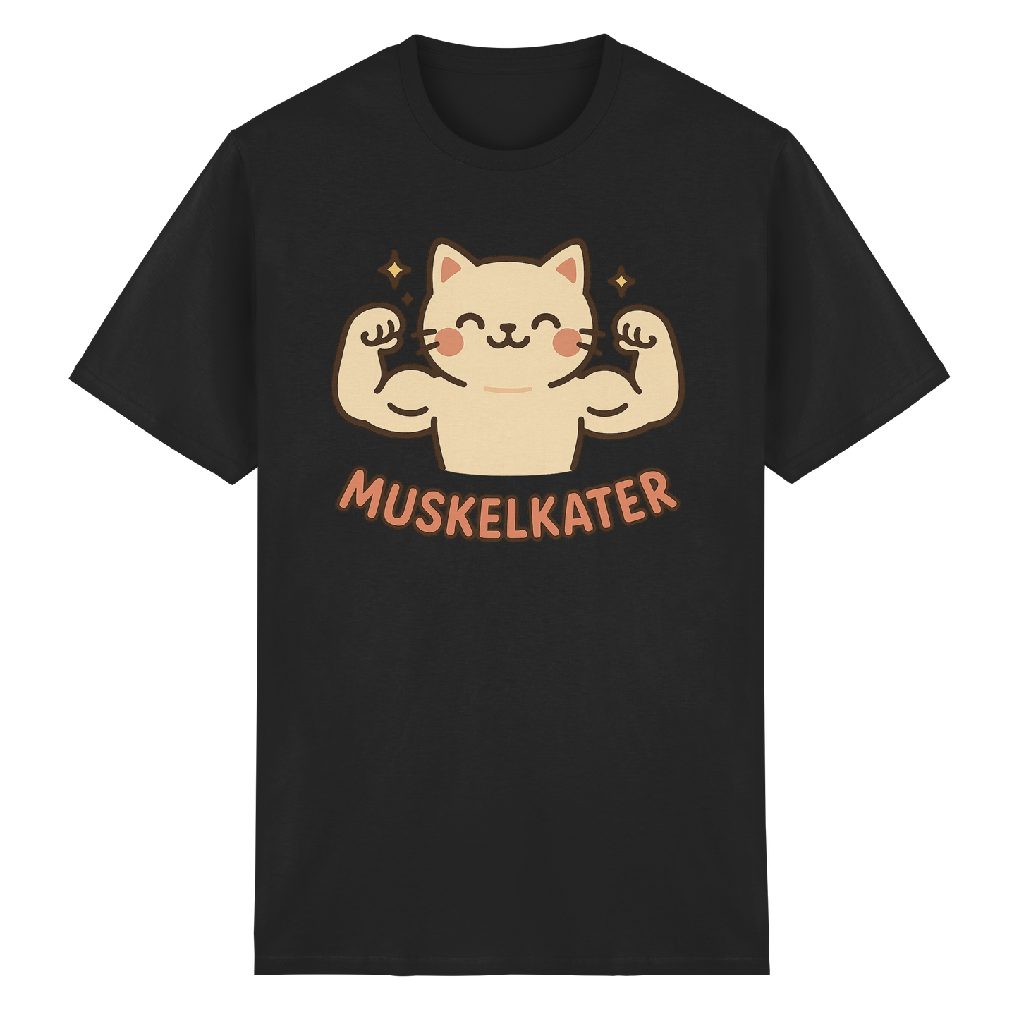 Muskelkater - Kawaii Cat - T-Shirt