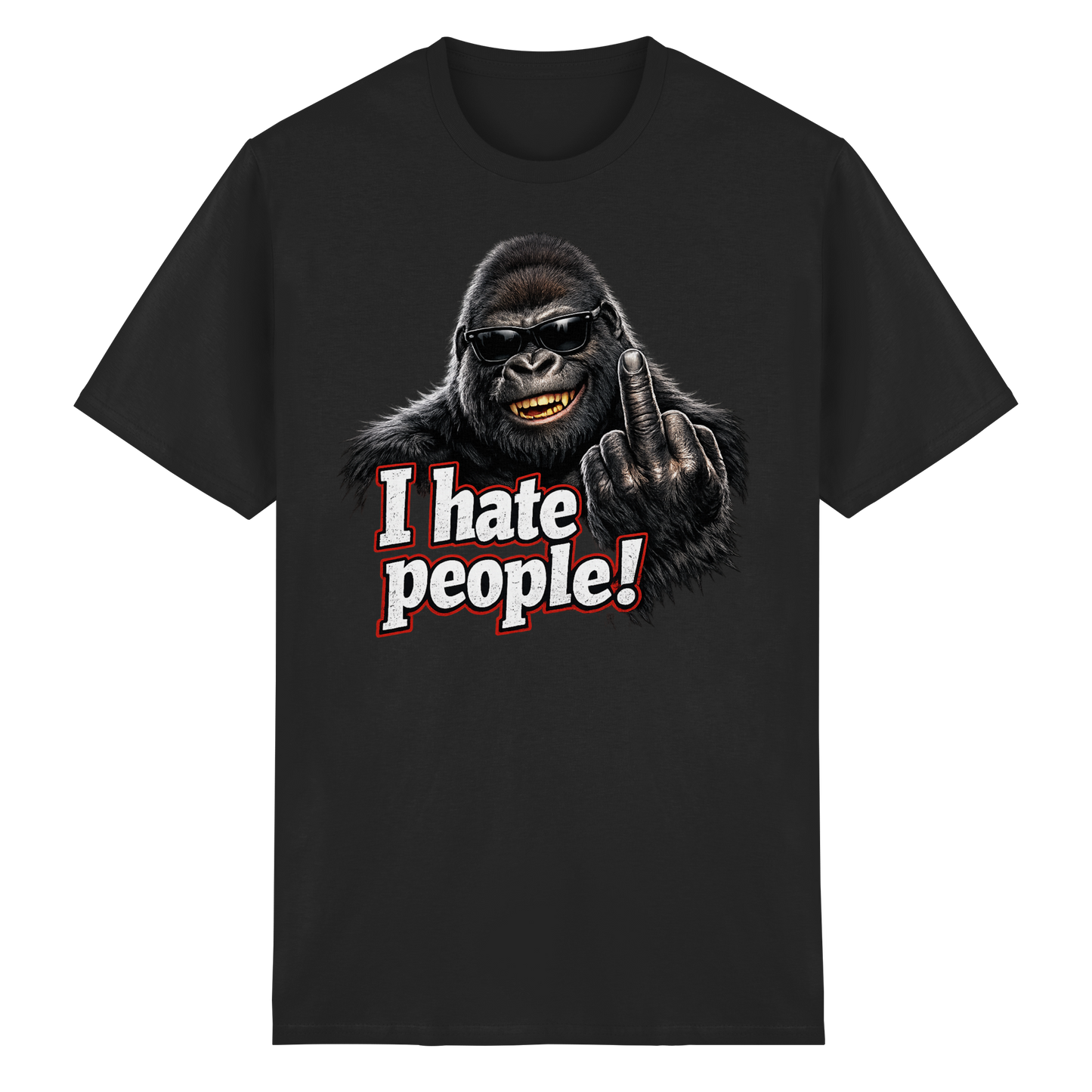I hate people! - T-Shirt
