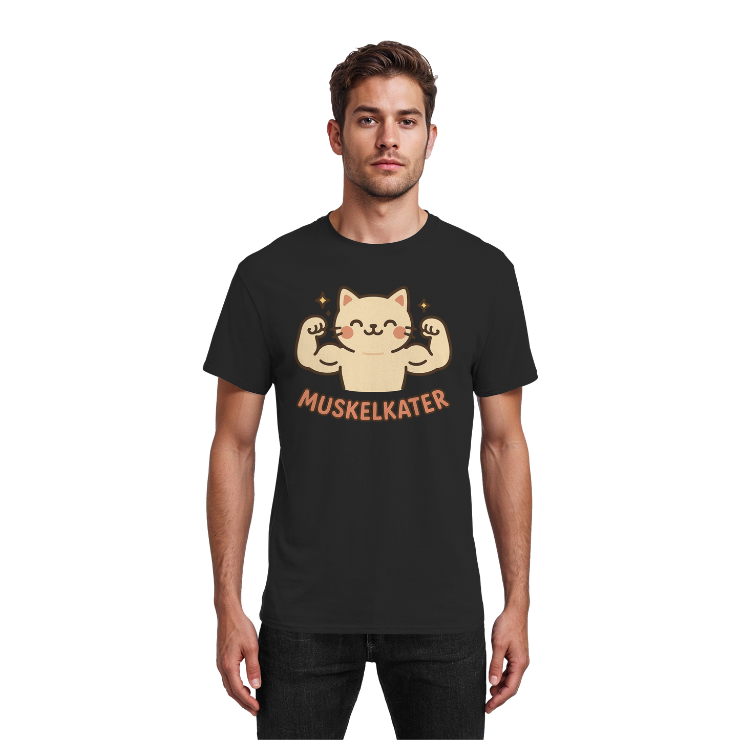 Muskelkater - Kawaii Cat - T-Shirt