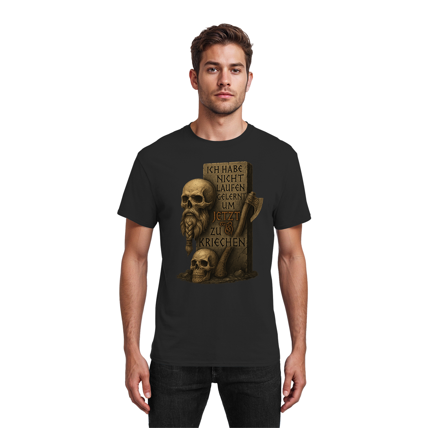 Niemals kriechen - Viking - T-Shirt