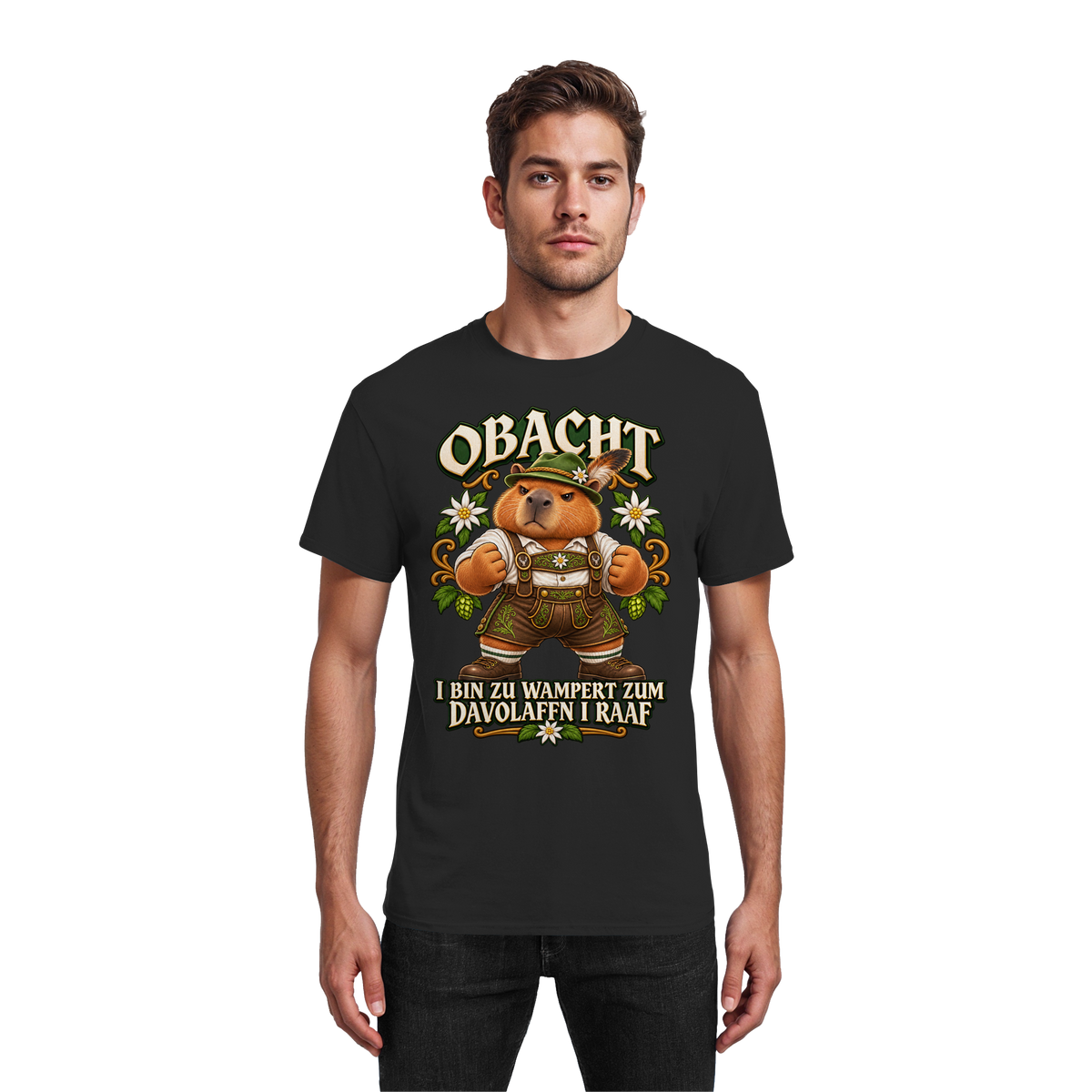 Obacht - I Raaf - T-Shirt