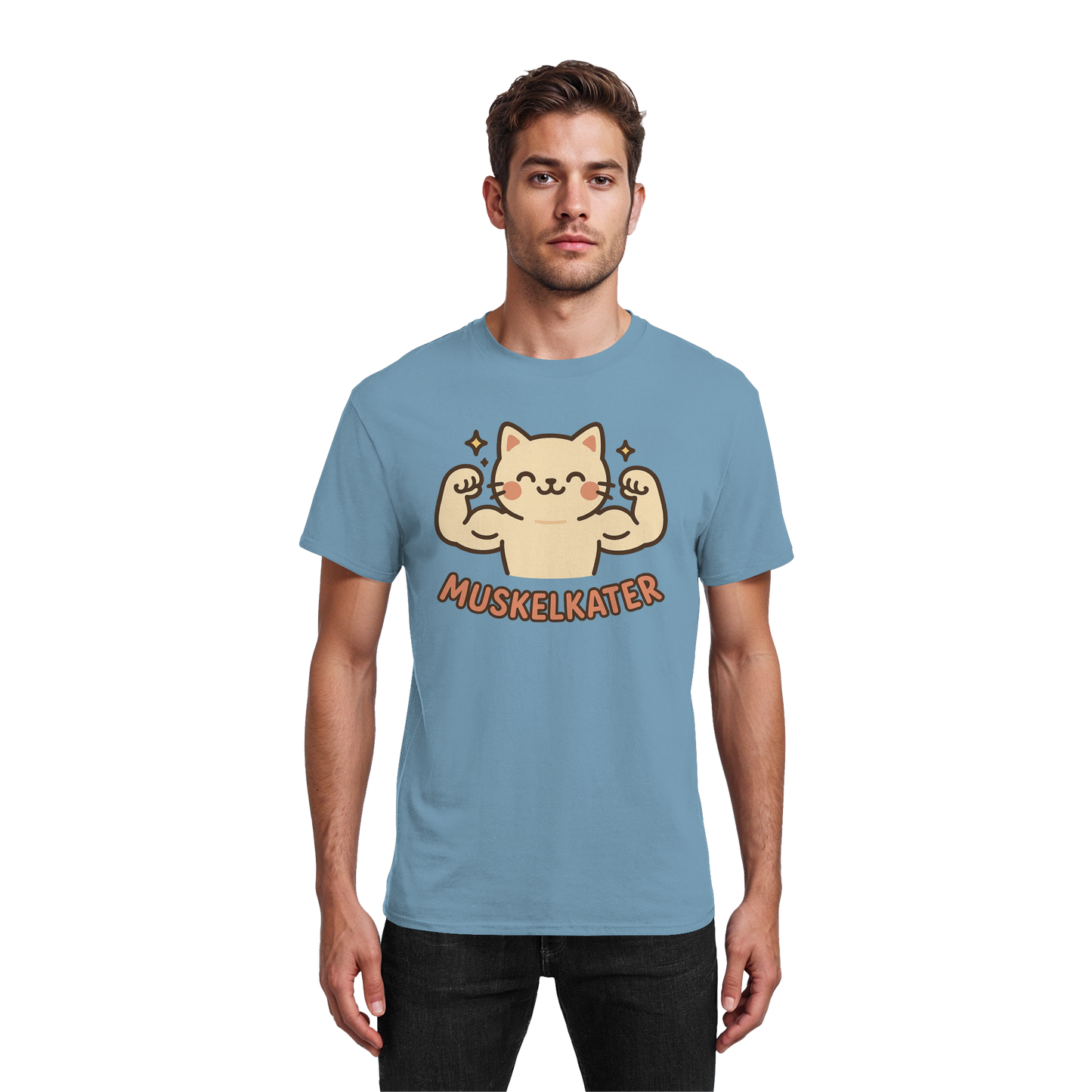 Muskelkater - Kawaii Cat - T-Shirt