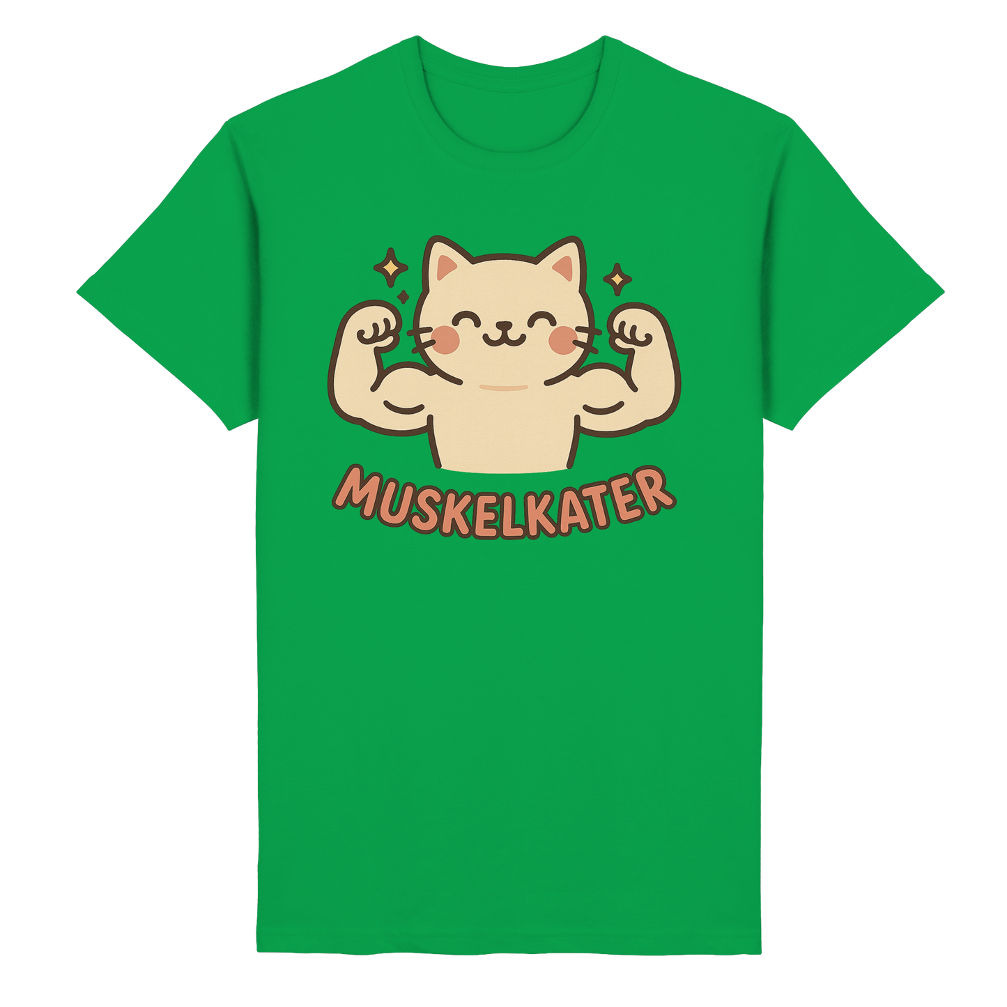 Muskelkater - Kawaii Cat - T-Shirt