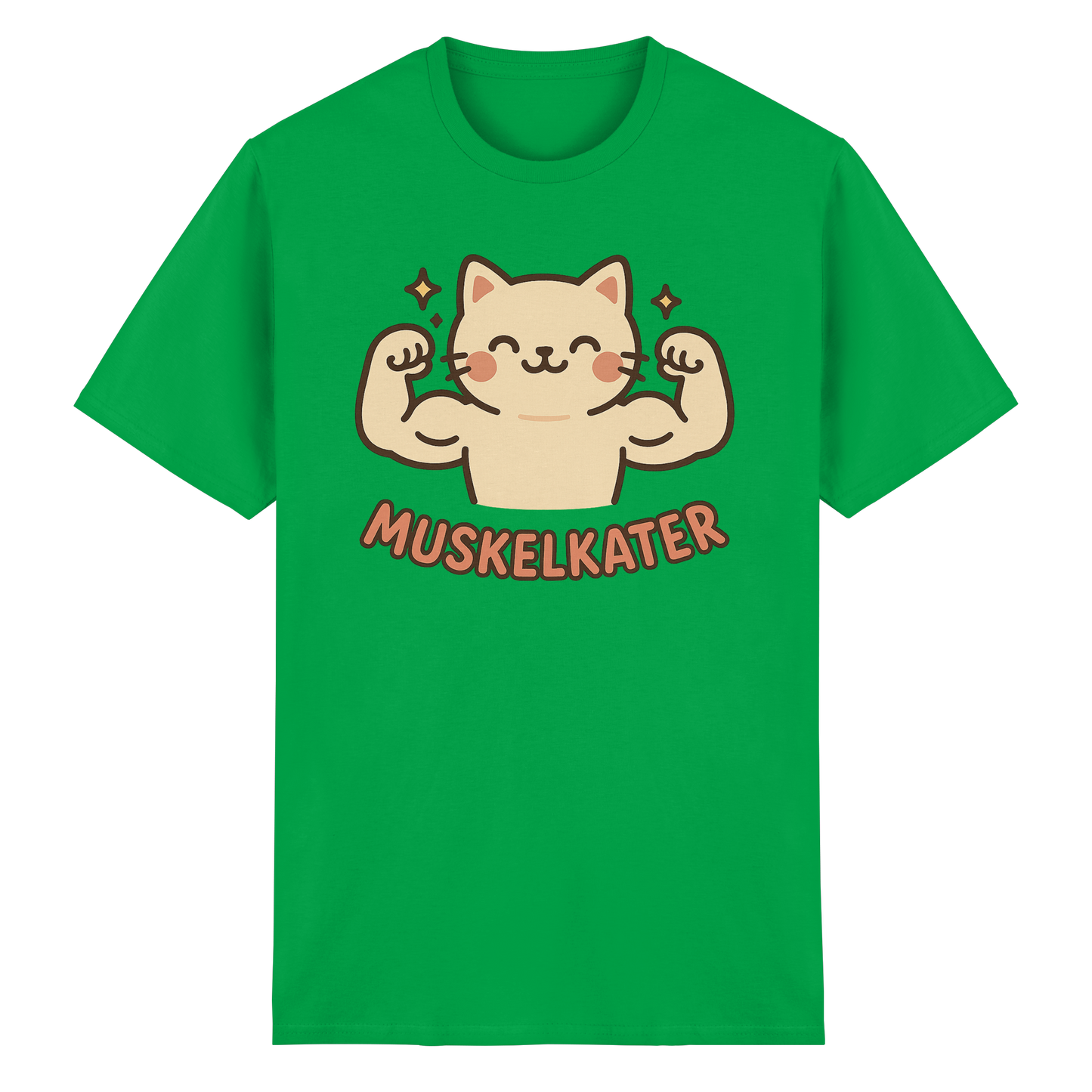Muskelkater - Kawaii Cat - T-Shirt
