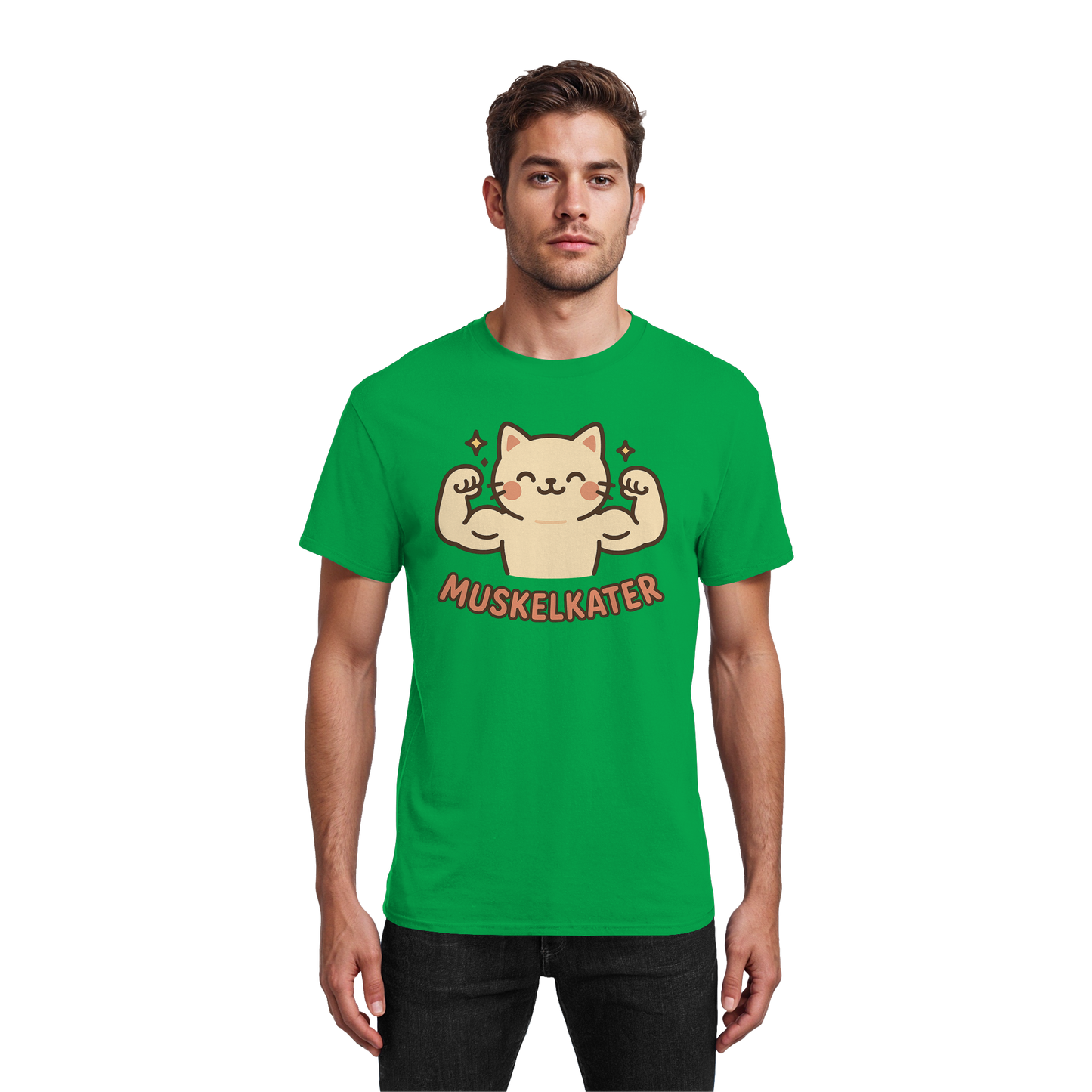 Muskelkater - Kawaii Cat - T-Shirt
