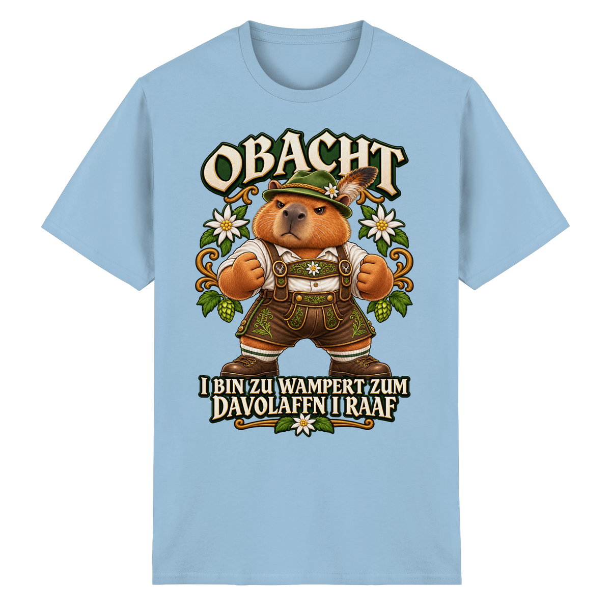 Obacht - I Raaf - T-Shirt