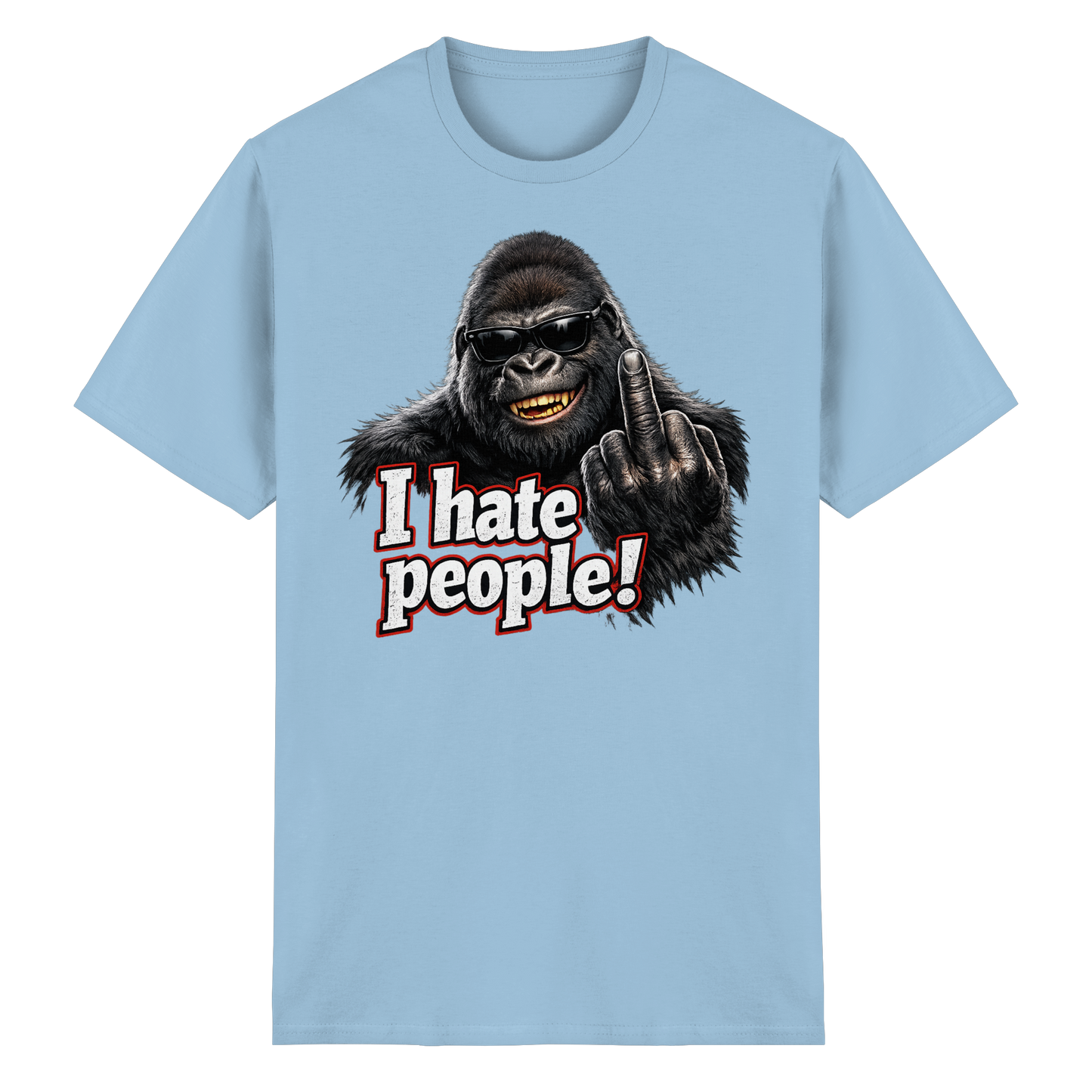 I hate people! - T-Shirt