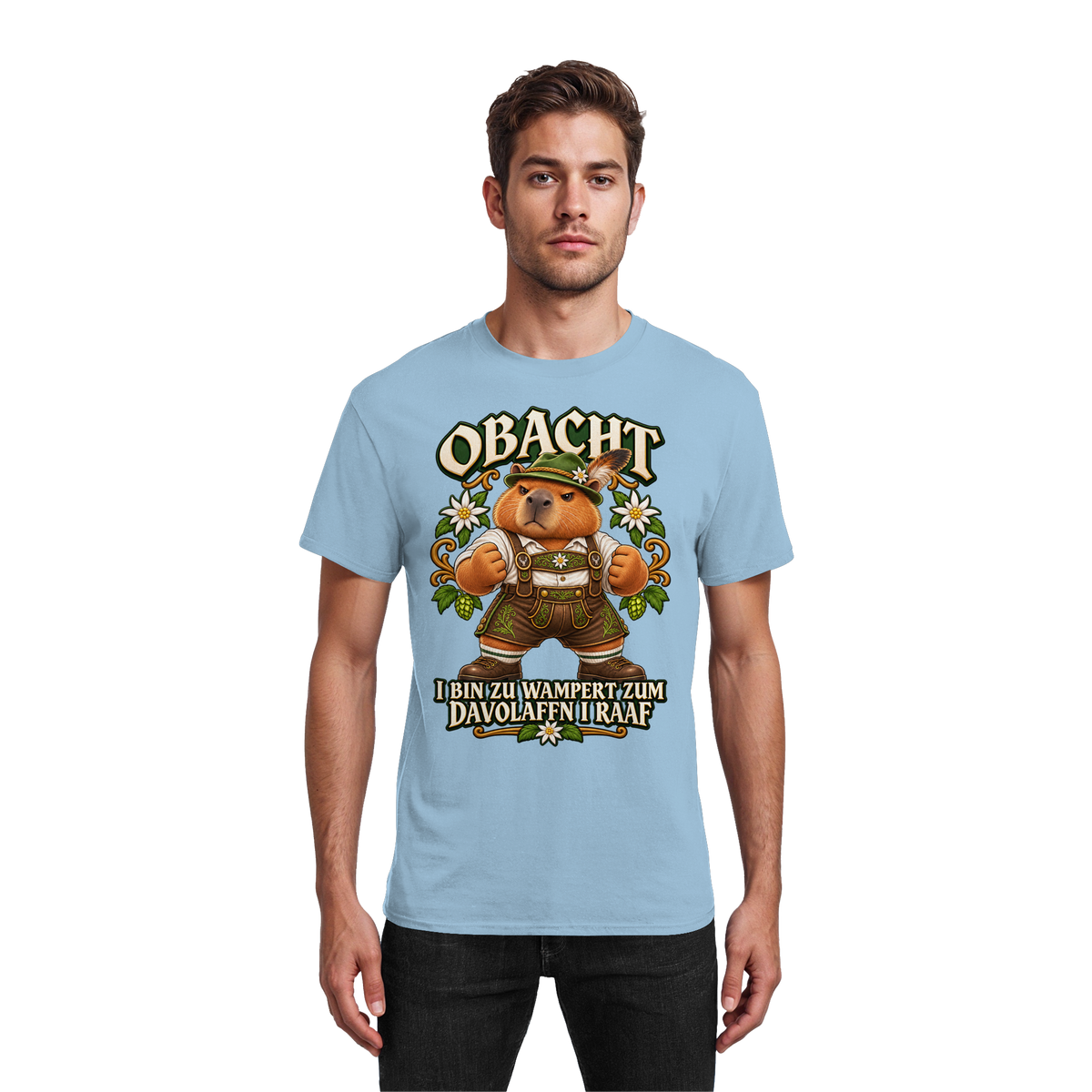 Obacht - I Raaf - T-Shirt