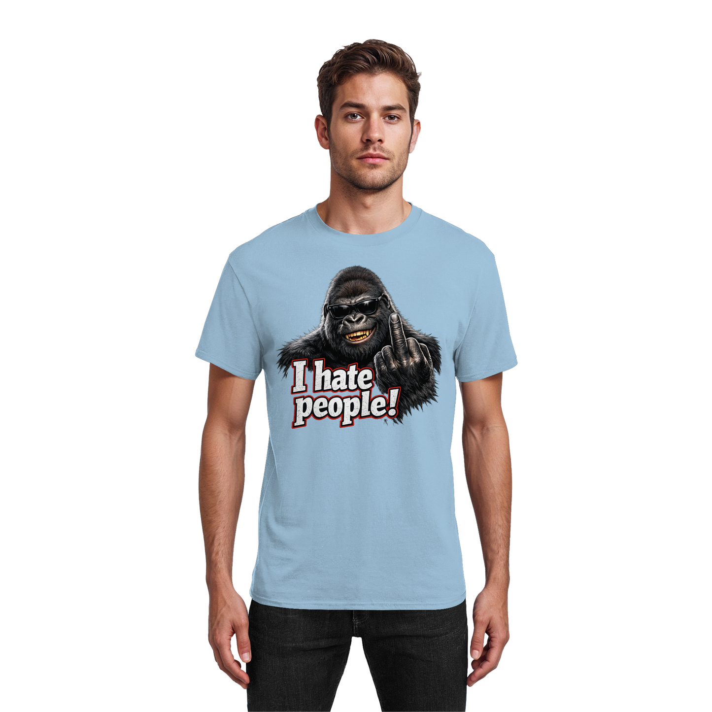 I hate people! - T-Shirt