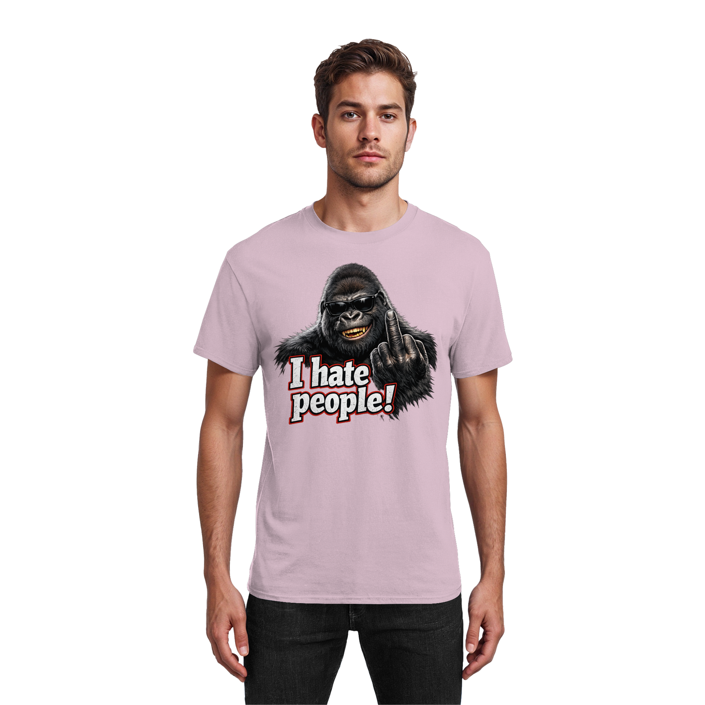 I hate people! - T-Shirt