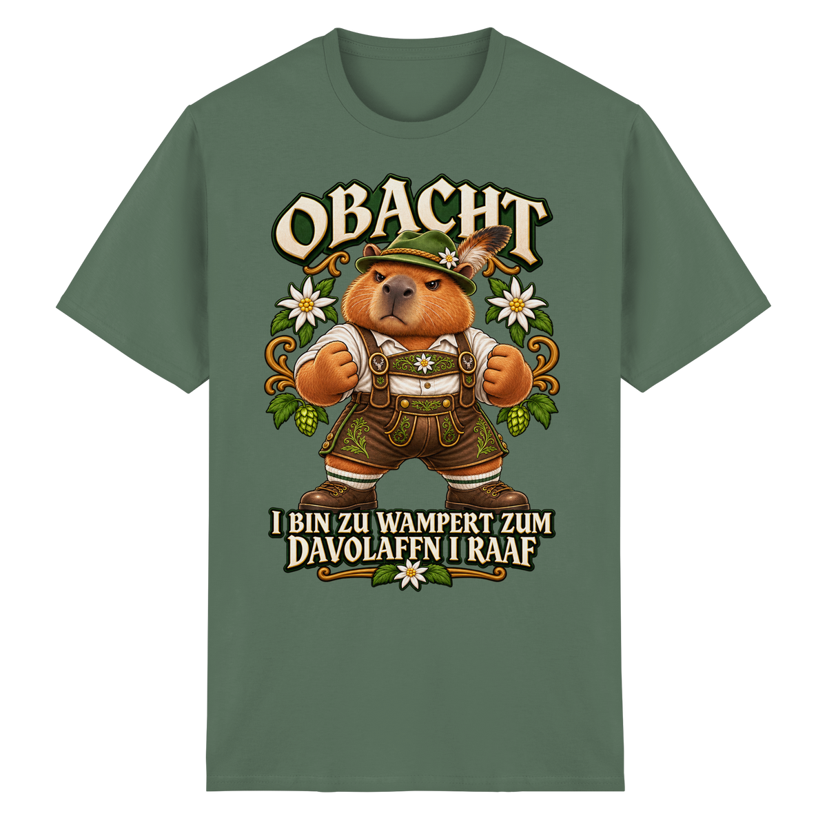 Obacht - I Raaf - T-Shirt