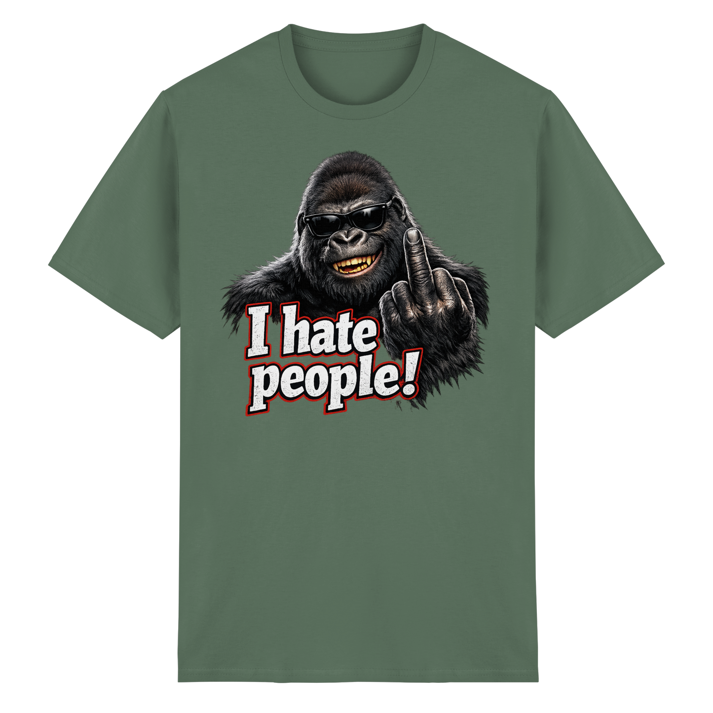 I hate people! - T-Shirt