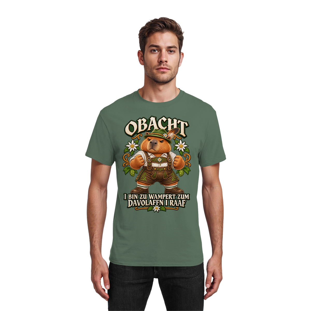 Obacht - I Raaf - T-Shirt