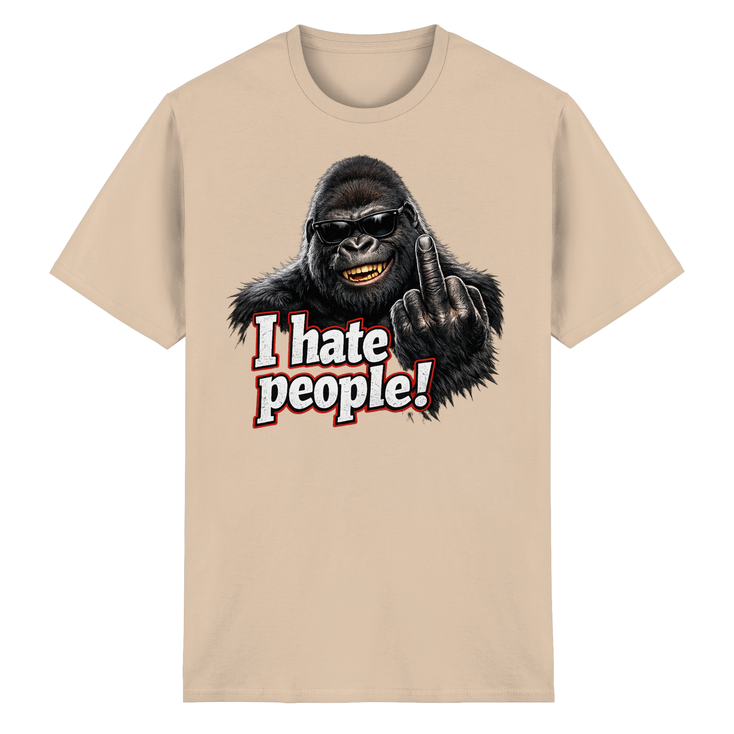 I hate people! - T-Shirt