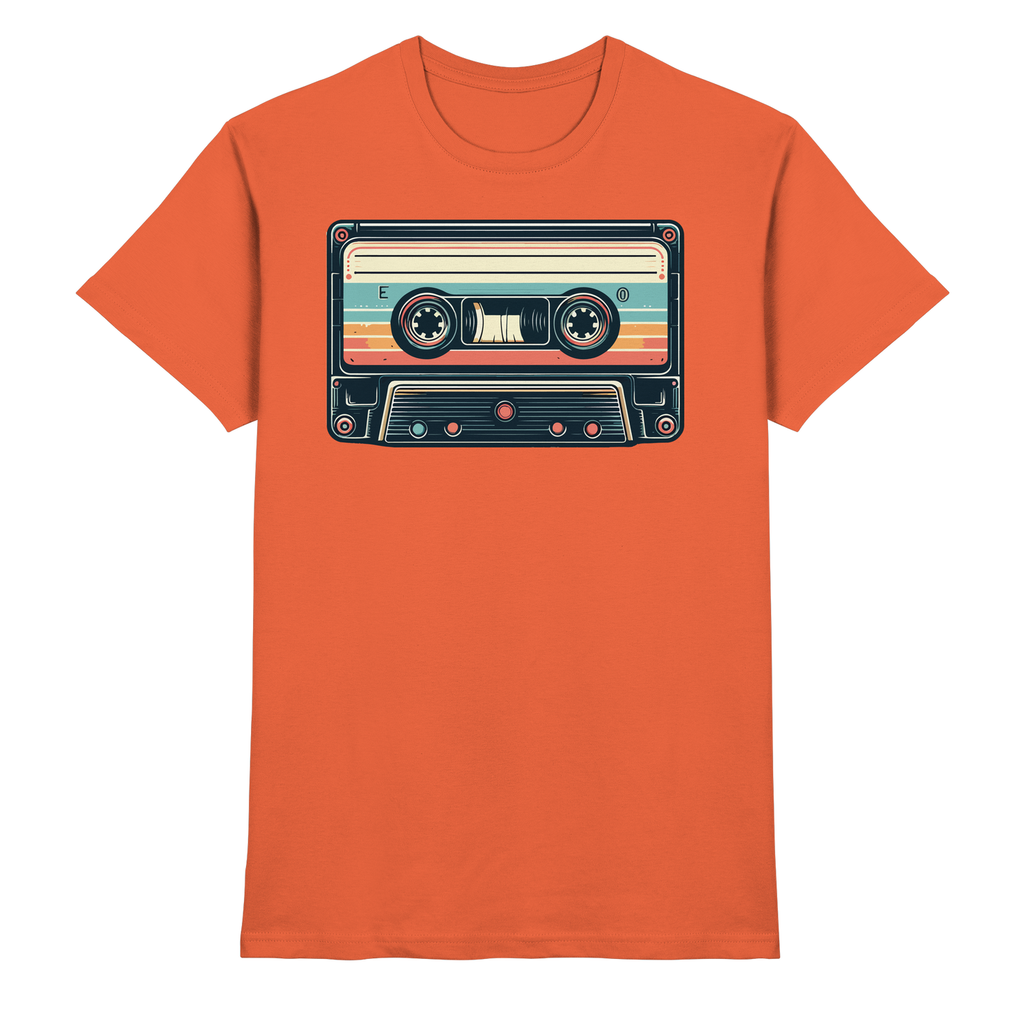 Musikkassette - Tape T-Shirt