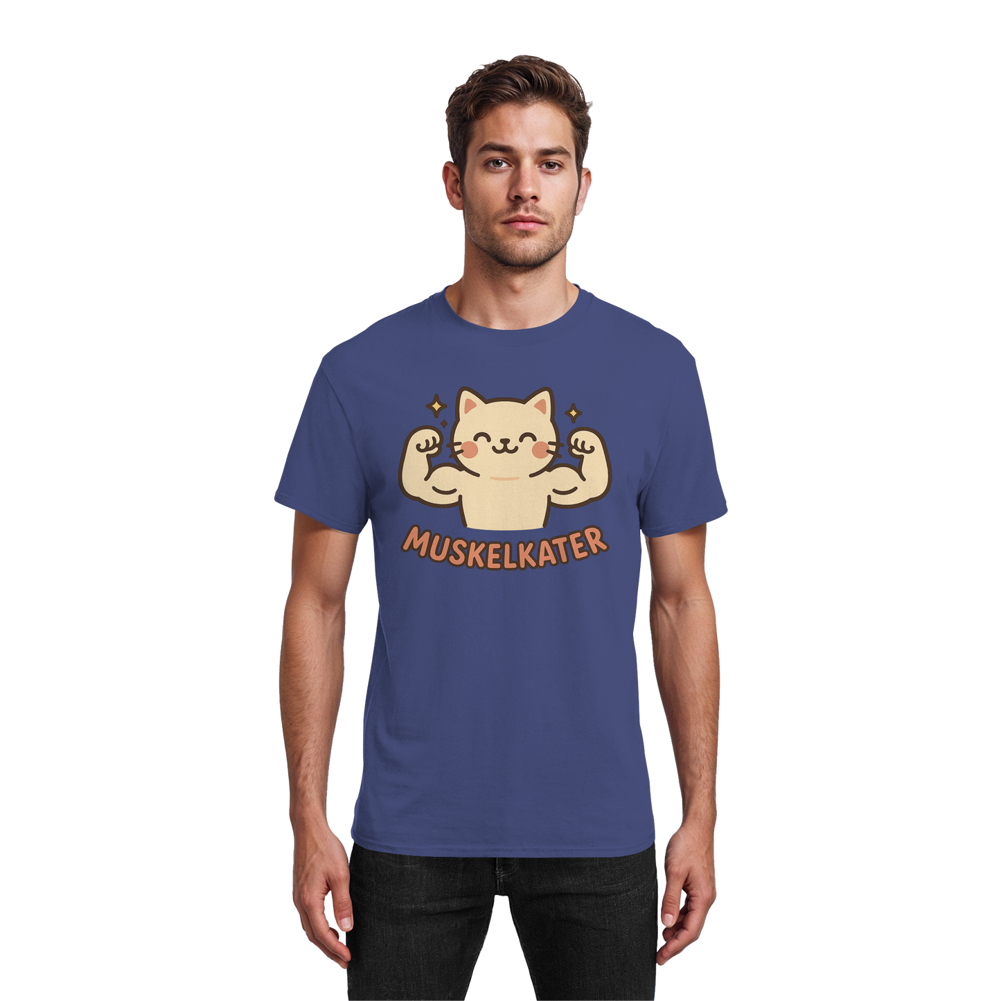 Muskelkater - Kawaii Cat - T-Shirt