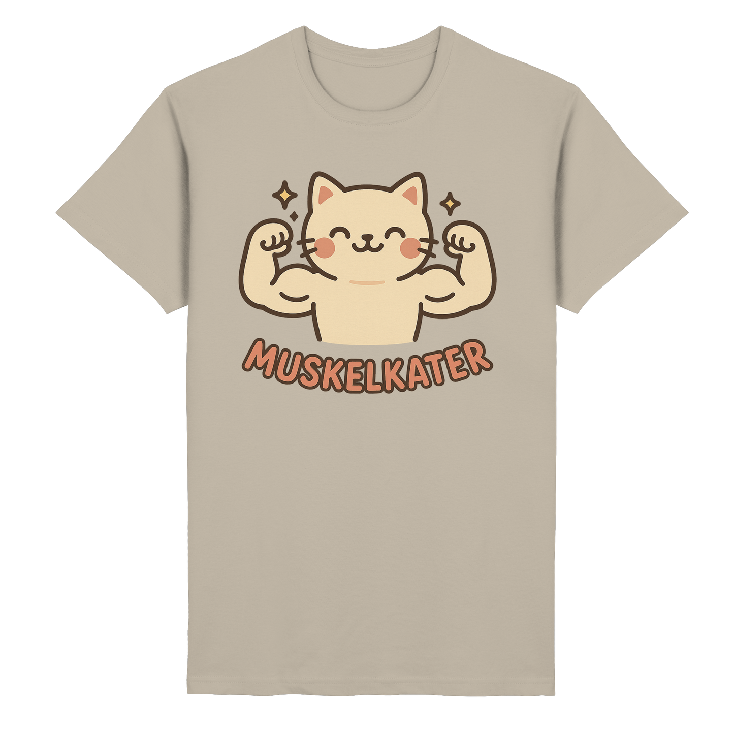 Muskelkater - Kawaii Cat - T-Shirt