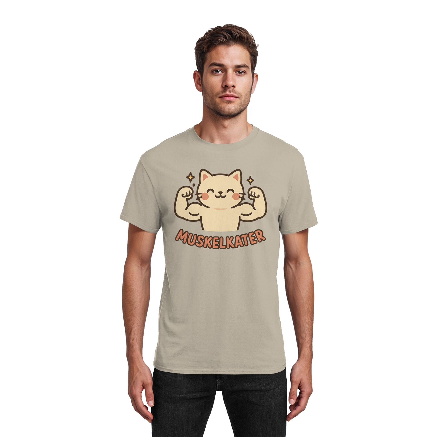 Muskelkater - Kawaii Cat - T-Shirt