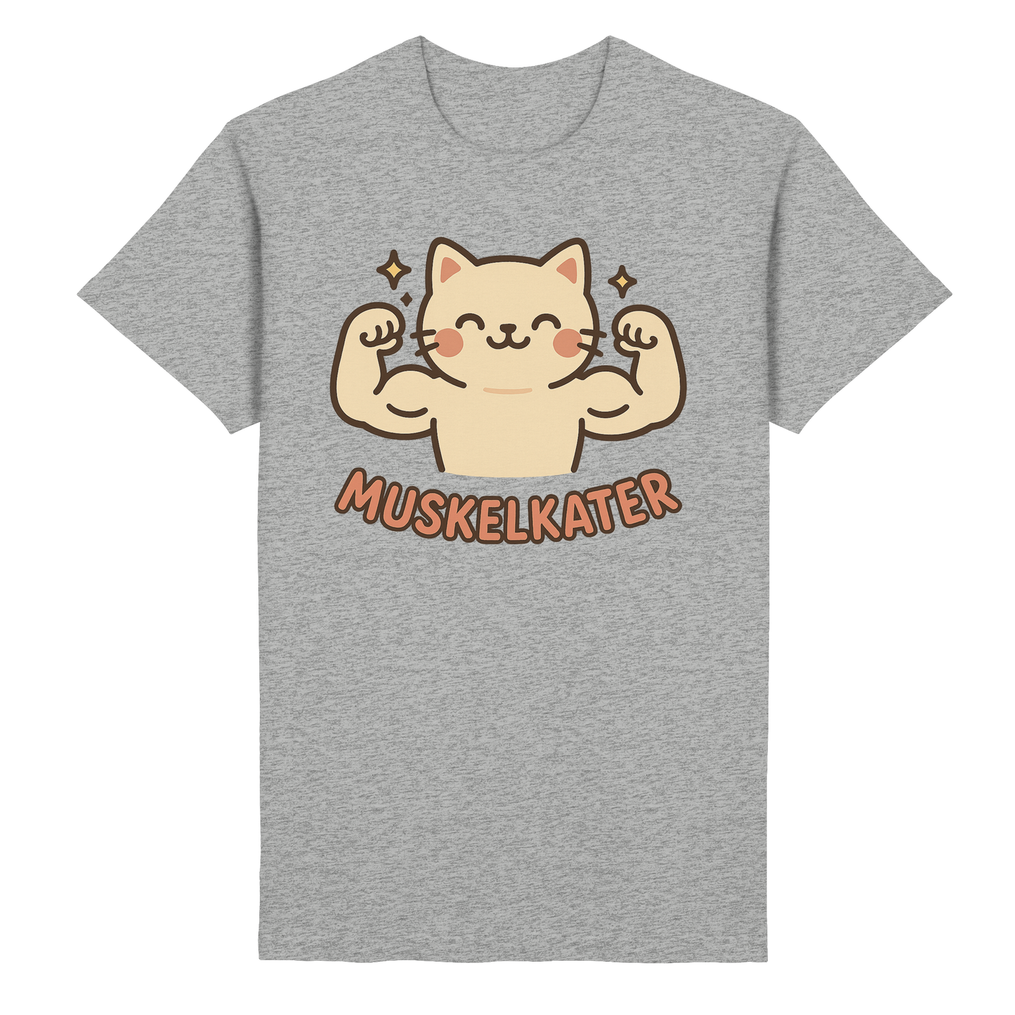 Muskelkater - Kawaii Cat - T-Shirt