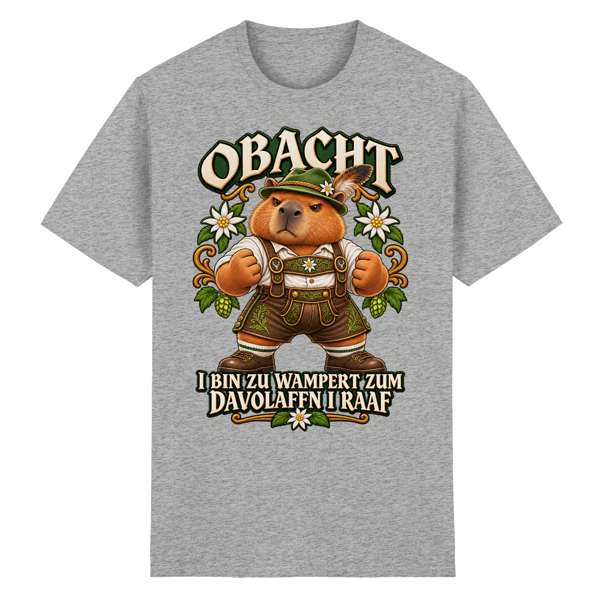 Obacht - I Raaf - T-Shirt