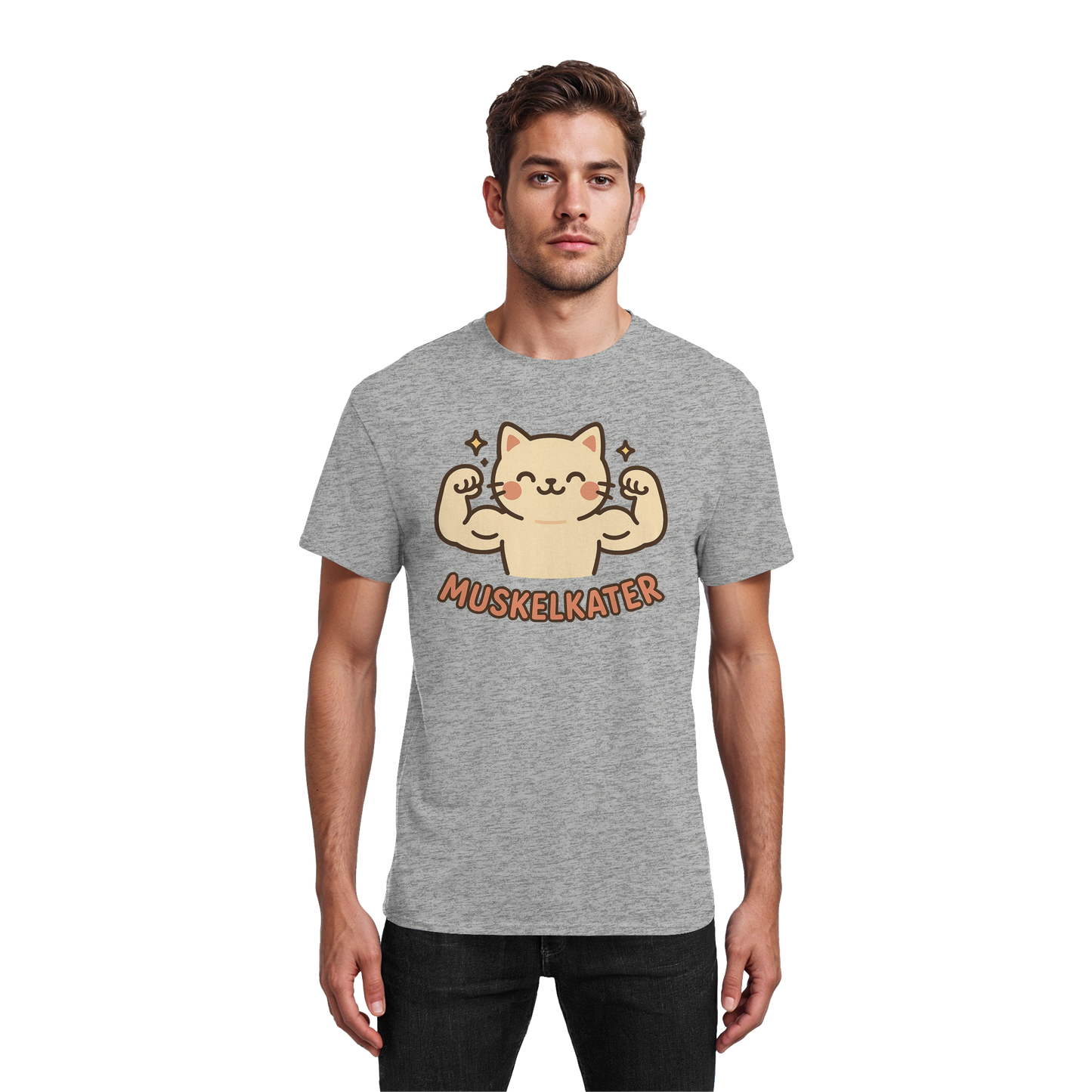 Muskelkater - Kawaii Cat - T-Shirt