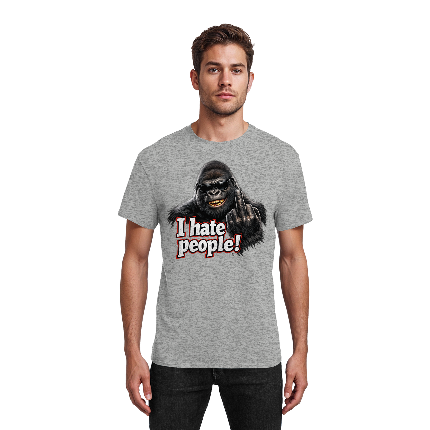 I hate people! - T-Shirt