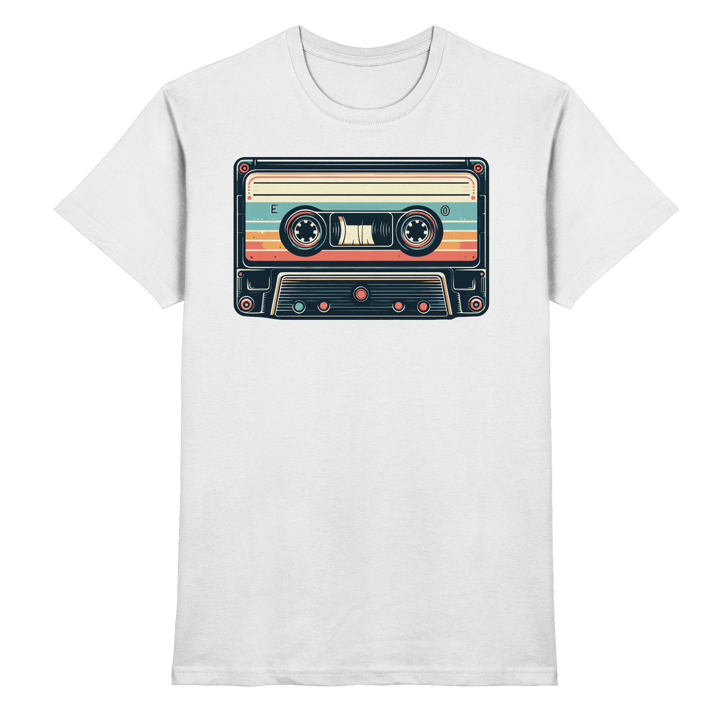 Musikkassette - Tape T-Shirt
