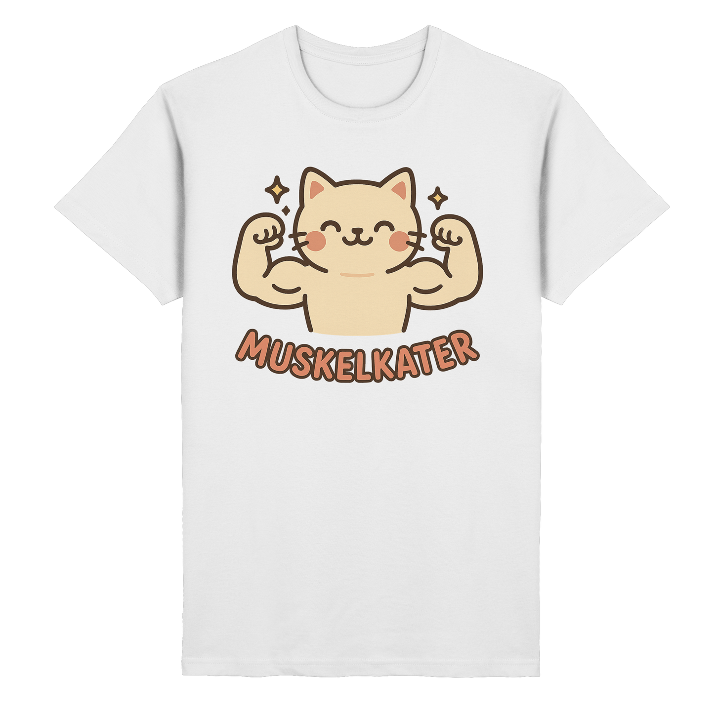 Muskelkater - Kawaii Cat - T-Shirt