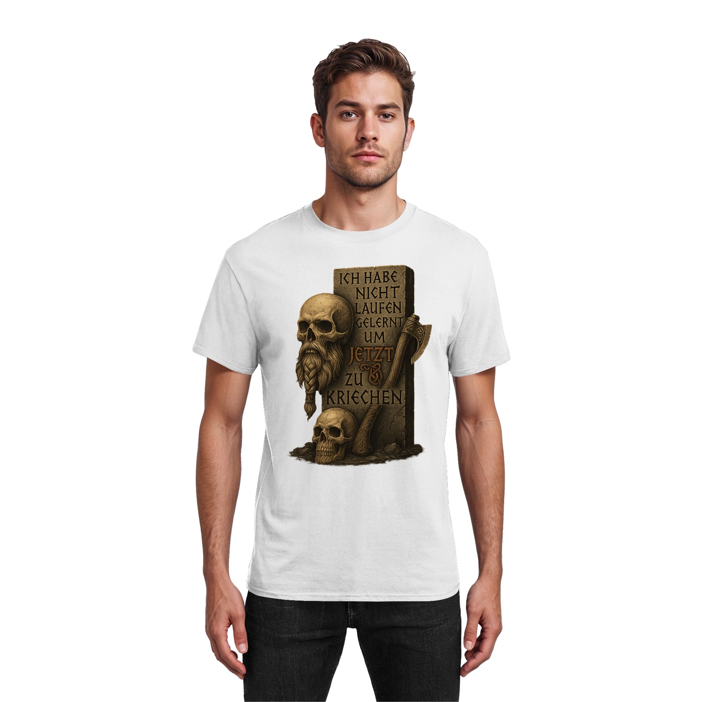 Niemals kriechen - Viking - T-Shirt
