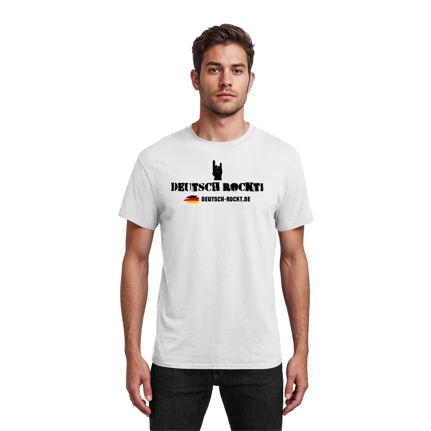 Deutsch Rockt! - Fahne - T-Shirt