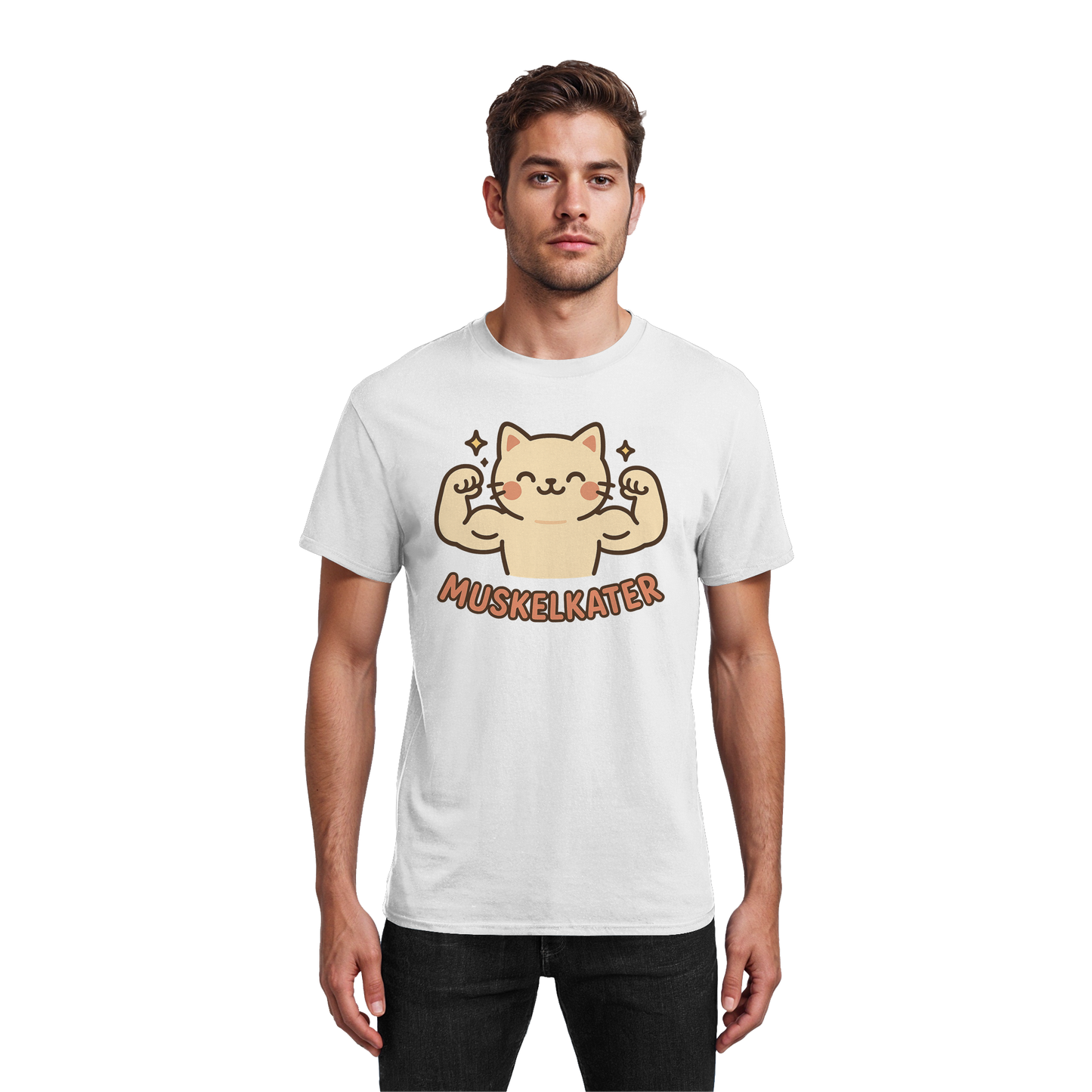 Muskelkater - Kawaii Cat - T-Shirt