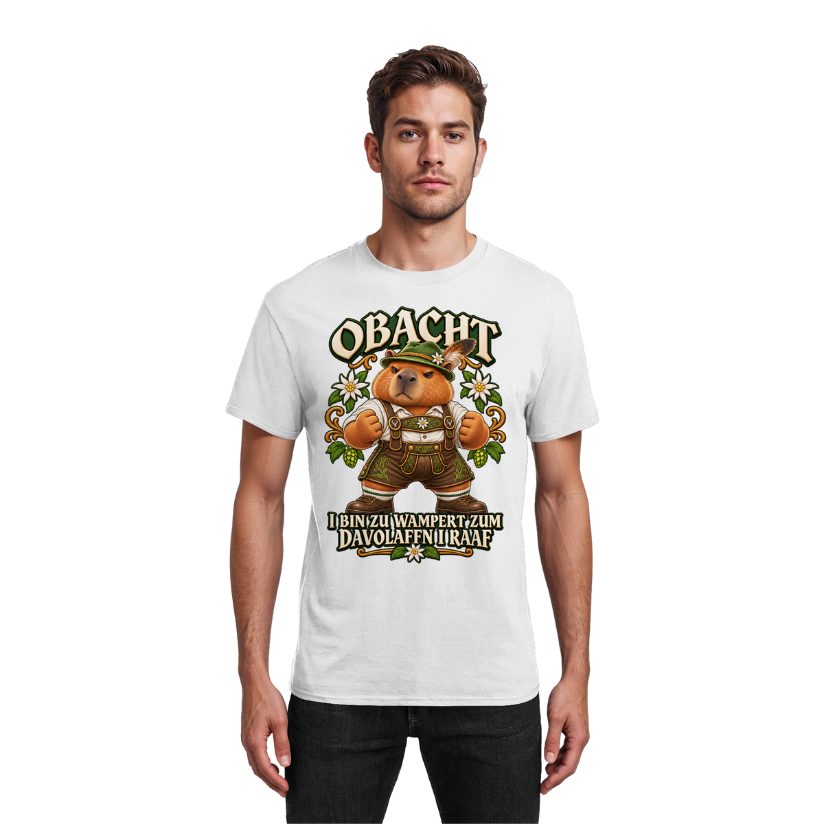 Obacht - I Raaf - T-Shirt