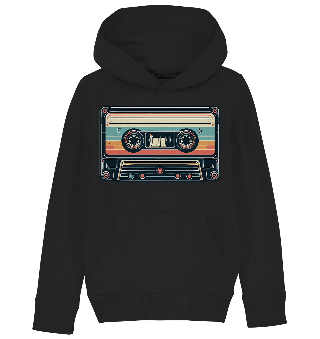 Musikkassette - Tape - Kinder Hoodie