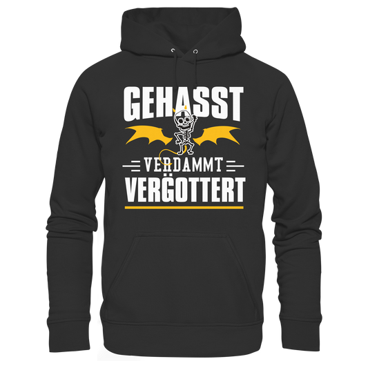 Gehasst Verdammt Vergöttert - Skelett mit Flügeln - Kinder Hoodie