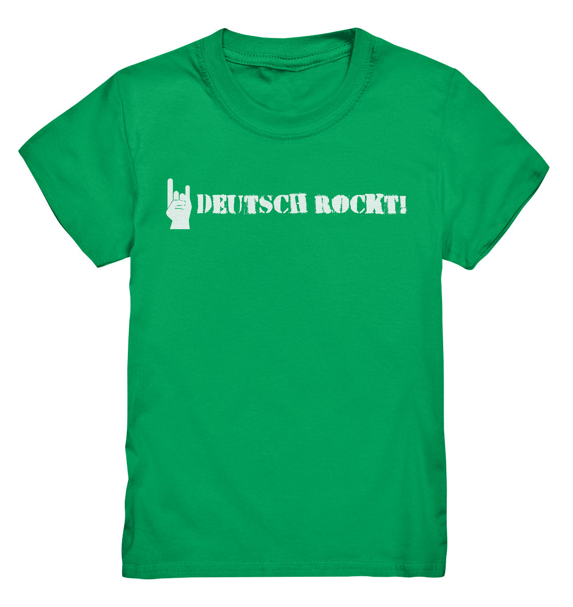 DEUTSCH ROCKT - Logo - Kinder T-Shirt
