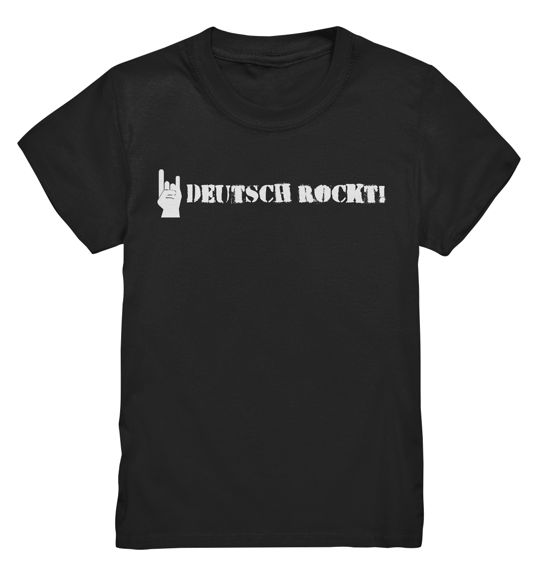 DEUTSCH ROCKT - Logo - Kinder T-Shirt