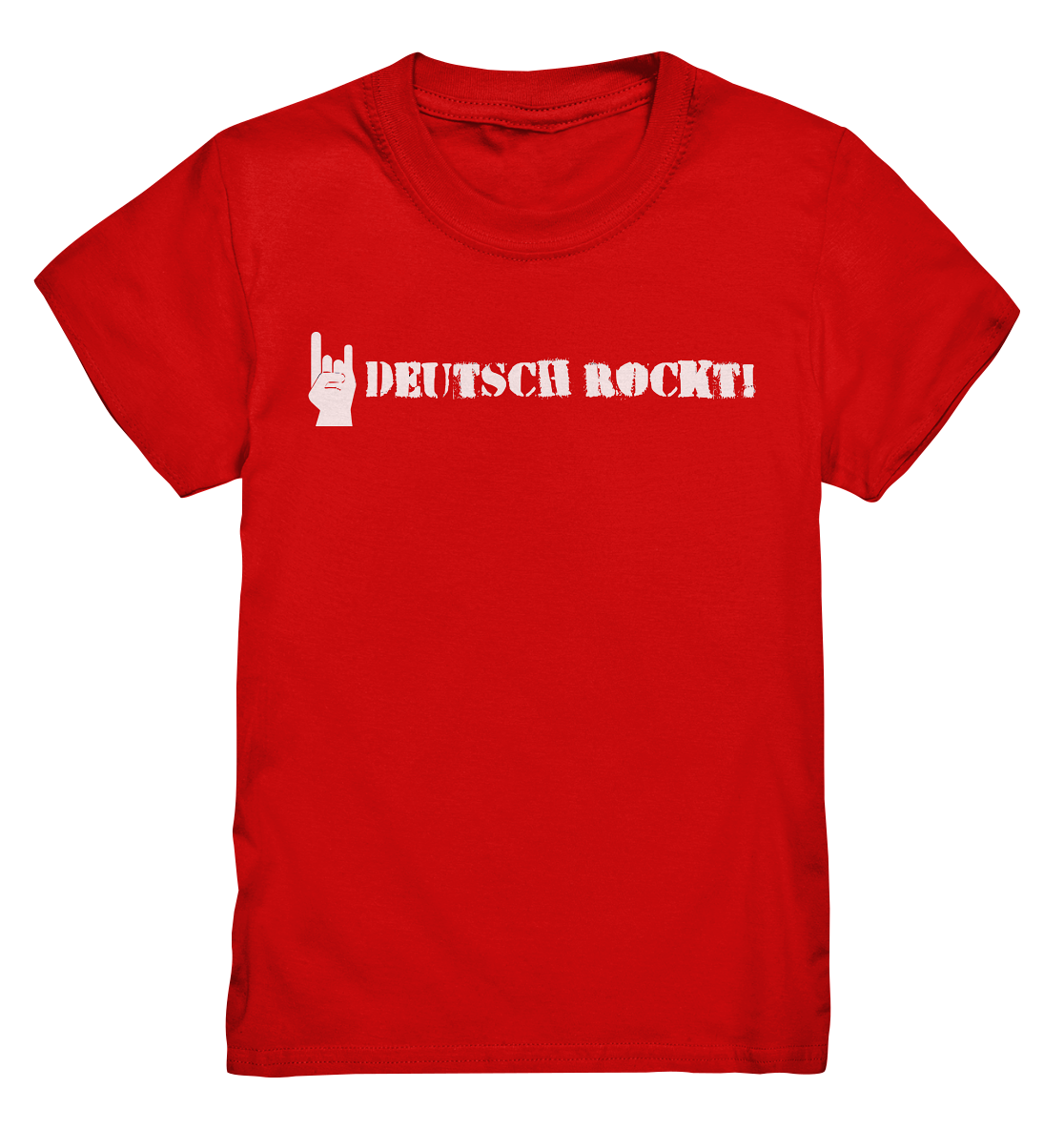 DEUTSCH ROCKT - Logo - Kinder T-Shirt