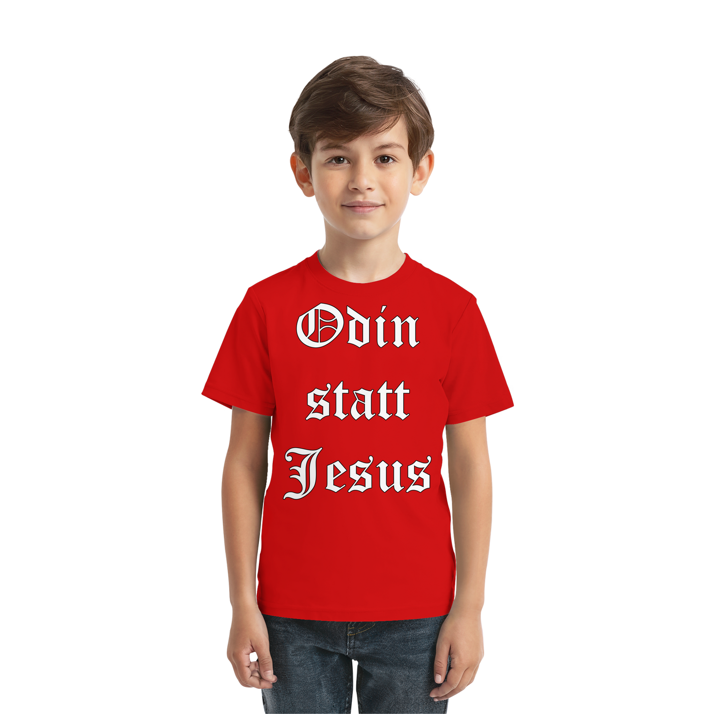 Odin statt Jesus - Kinder T-Shirt