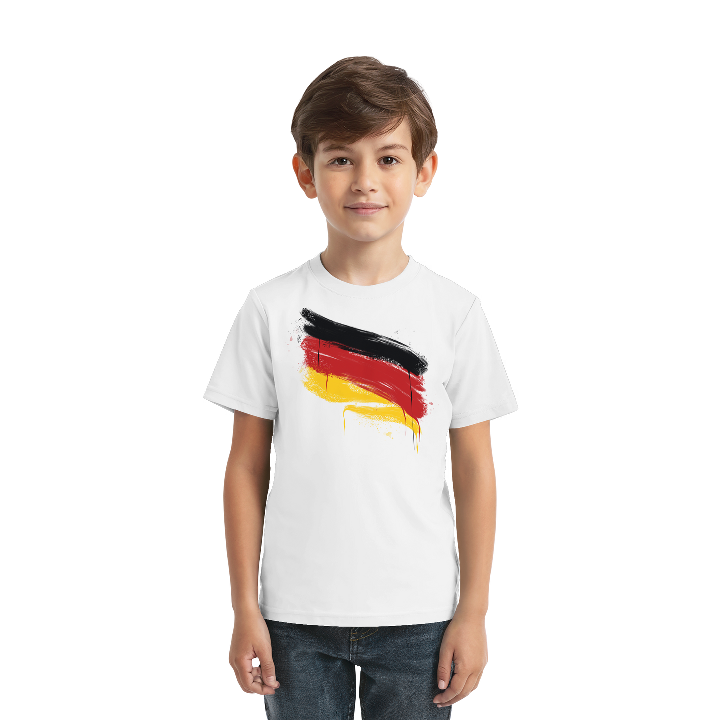 Deutschland Fahne - Kinder T-Shirt